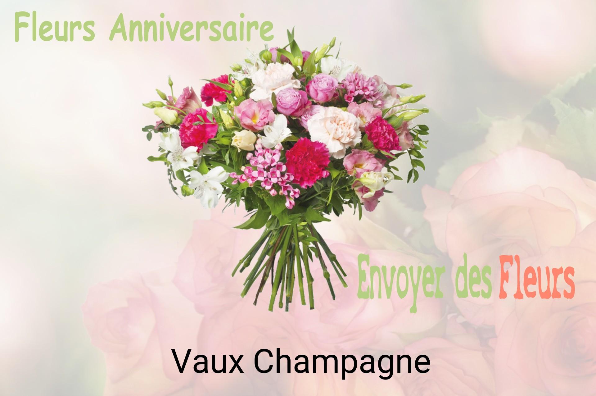 Bouquet de fleurs d’anniversaire livré à Vaux-Champagne