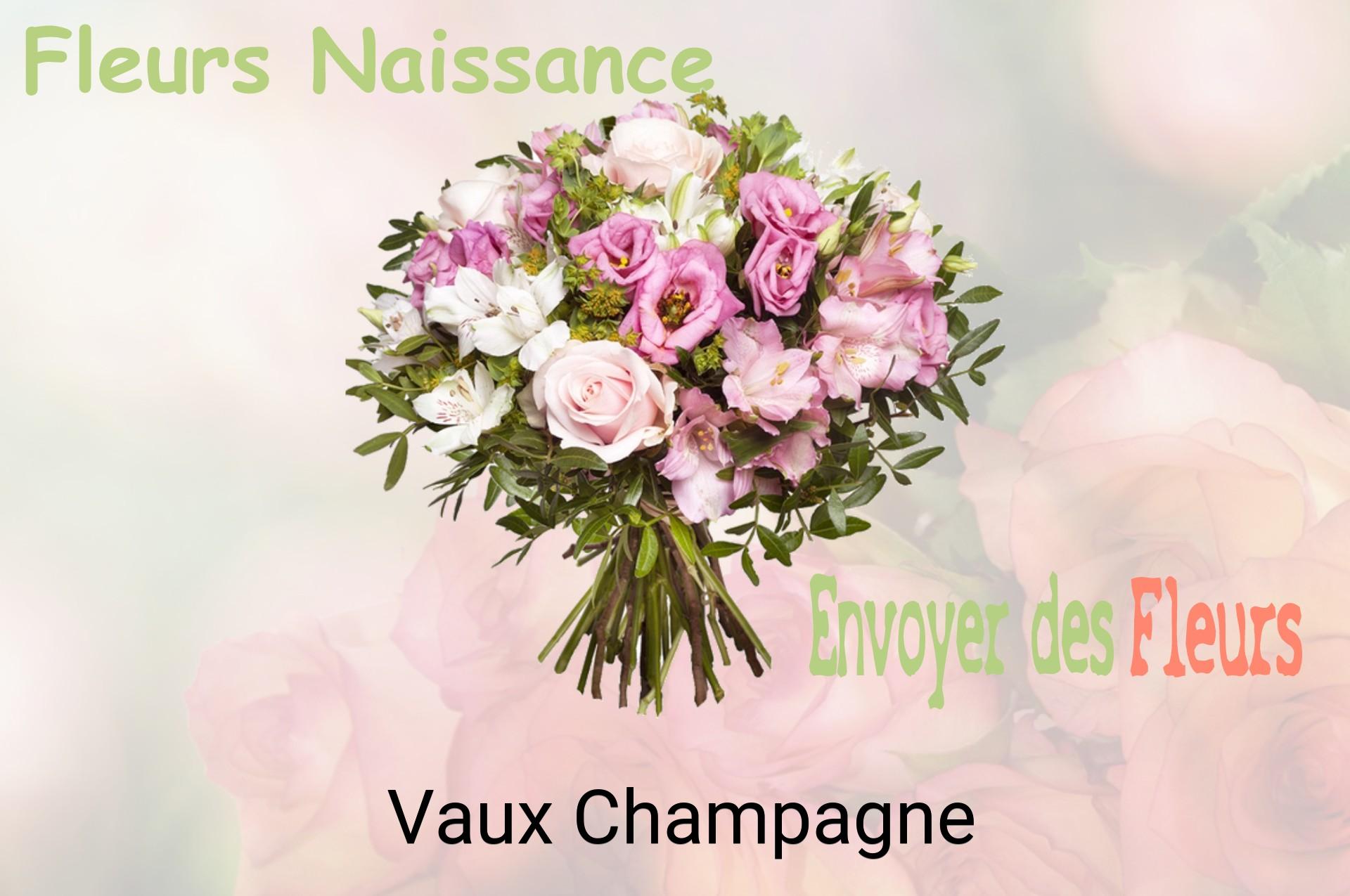 Bouquet de fleurs de naissance livré à Vaux-Champagne